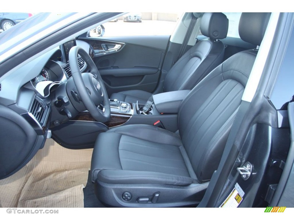 2013 Audi A7 3.0T quattro Prestige Front Seat Photo #71143734