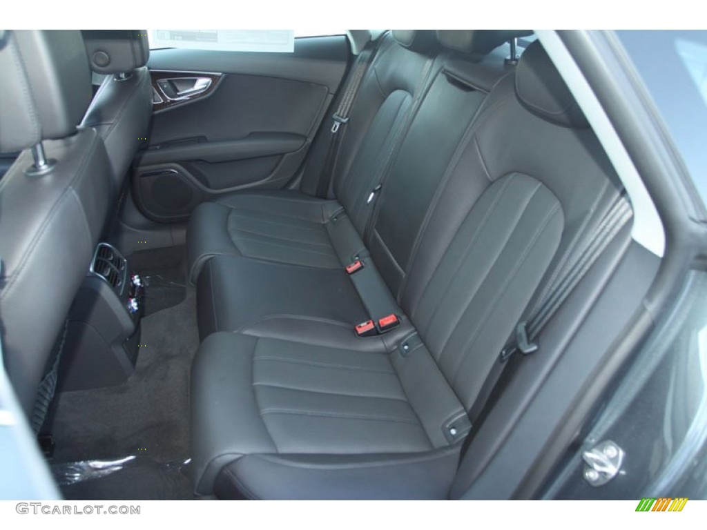 2013 Audi A7 3.0T quattro Prestige Rear Seat Photo #71143743