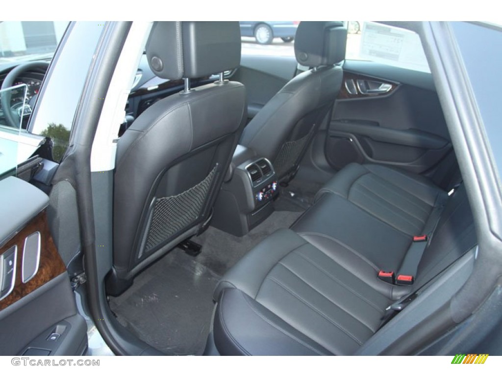2013 Audi A7 3.0T quattro Prestige Rear Seat Photo #71143752