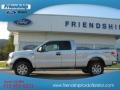 Ingot Silver Metallic - F150 XLT SuperCab 4x4 Photo No. 1