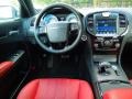 Black/Red 2013 Chrysler 300 S V6 Dashboard