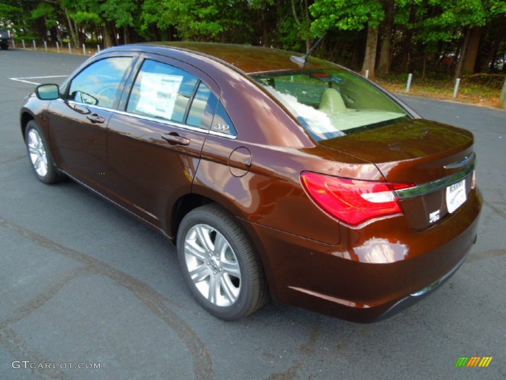 Deep Auburn Pearl 2013 Chrysler 200 Touring Sedan Exterior Photo #71144073
