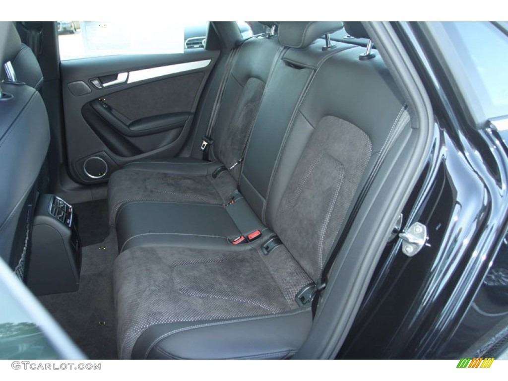 Black Interior 2013 Audi A4 2.0T quattro Sedan Photo #71144250