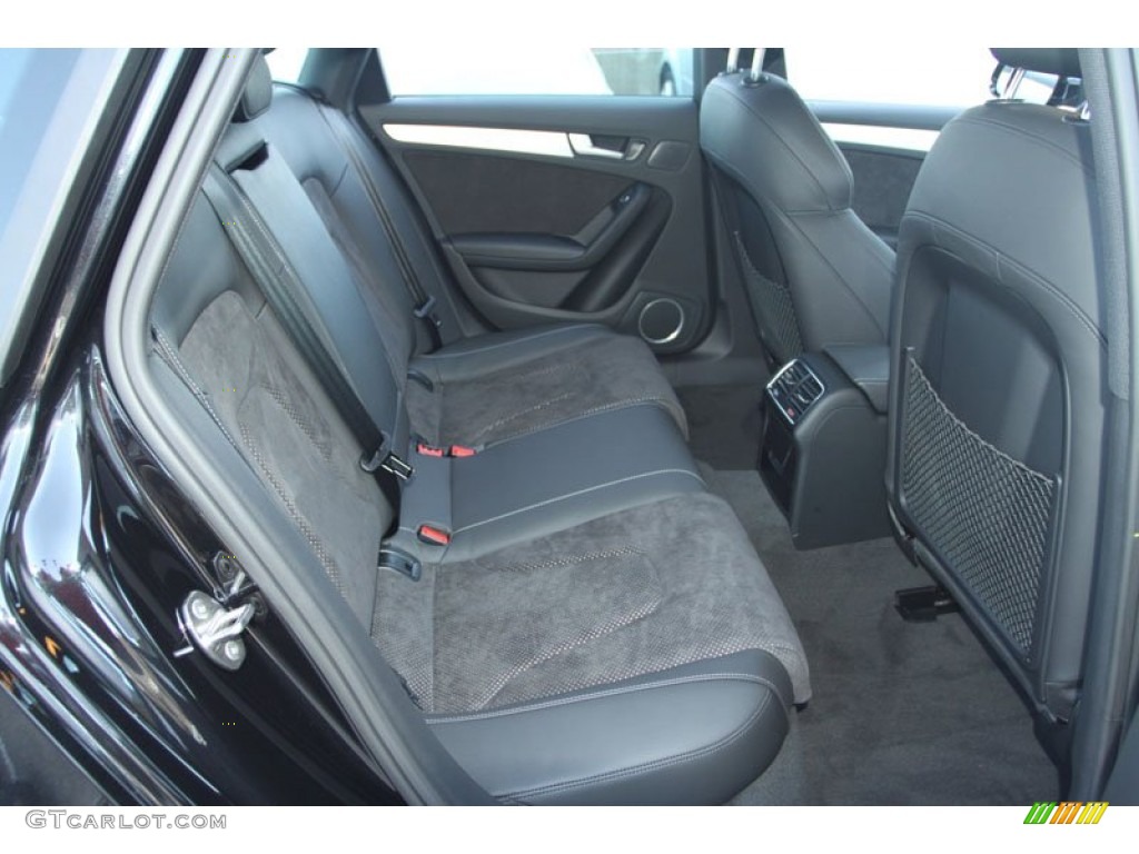Black Interior 2013 Audi A4 2.0T quattro Sedan Photo #71144343