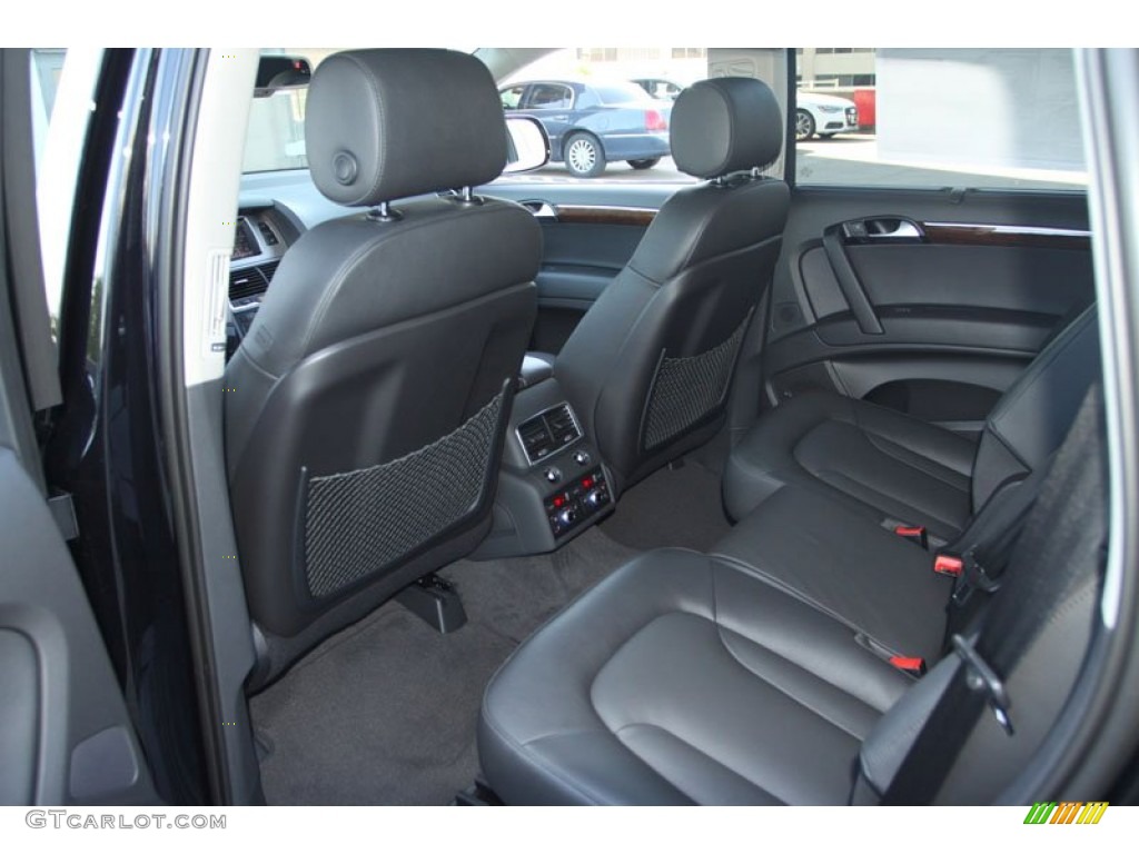 Black Interior 2013 Audi Q7 3.0 TDI quattro Photo #71144743