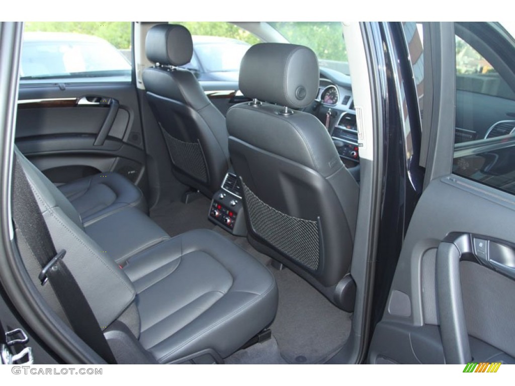 Black Interior 2013 Audi Q7 3.0 TDI quattro Photo #71144838