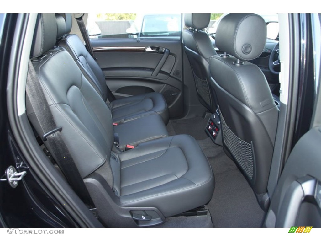 Black Interior 2013 Audi Q7 3.0 TDI quattro Photo #71144847