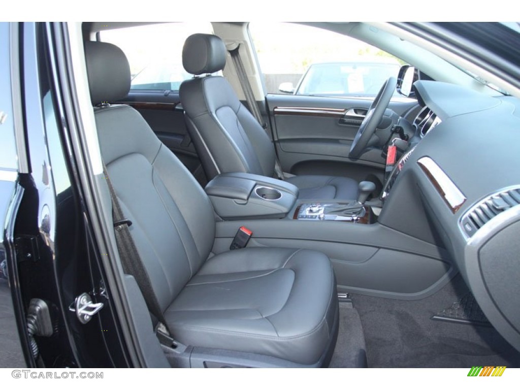 Black Interior 2013 Audi Q7 3.0 TDI quattro Photo #71144865
