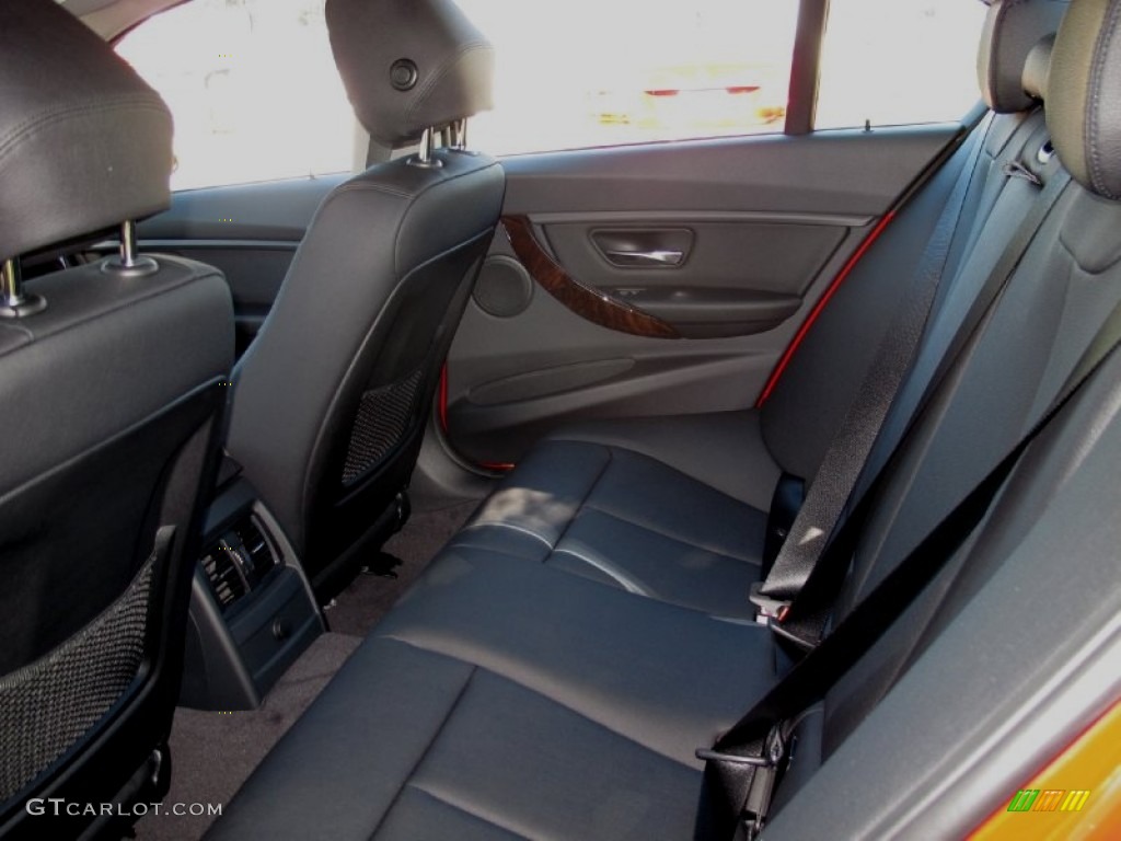 2013 3 Series 328i Sedan - Melbourne Red Metallic / Black photo #4