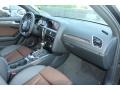 2013 Audi S4 Black/Chestnut Brown Interior Dashboard Photo