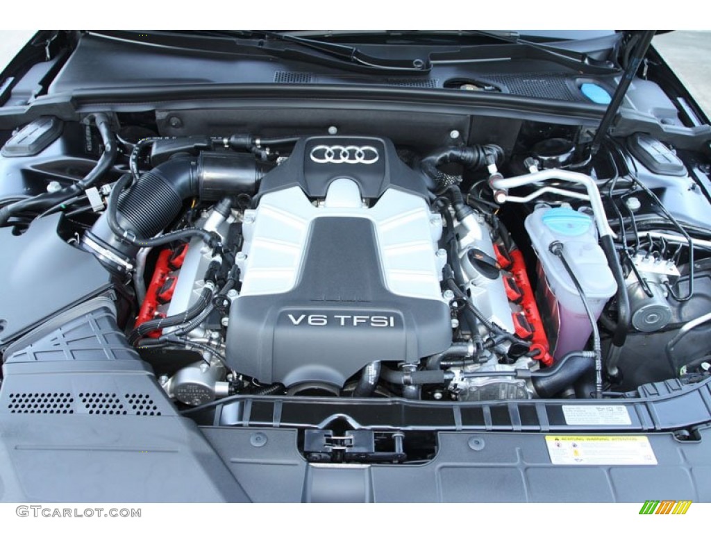 2013 Audi S4 3.0T quattro Sedan 3.0 Liter FSI Supercharged DOHC 24-Valve VVT V6 Engine Photo #71145114