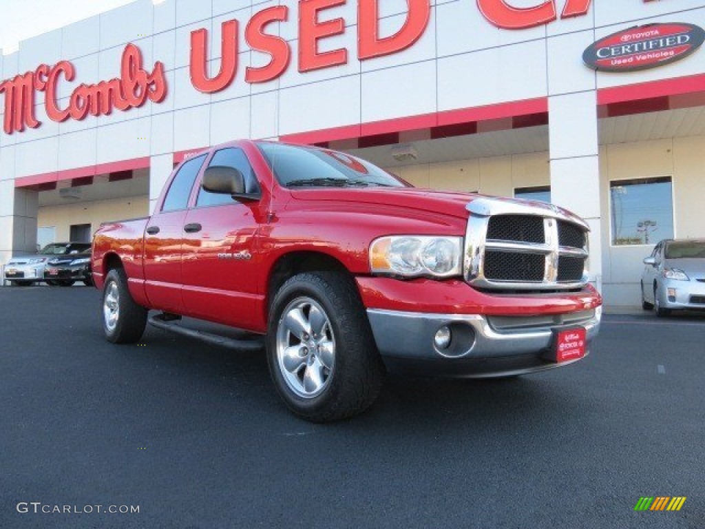 Flame Red Dodge Ram 1500