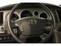 Black 2010 Toyota Tundra SR5 Double Cab 4x4 Steering Wheel