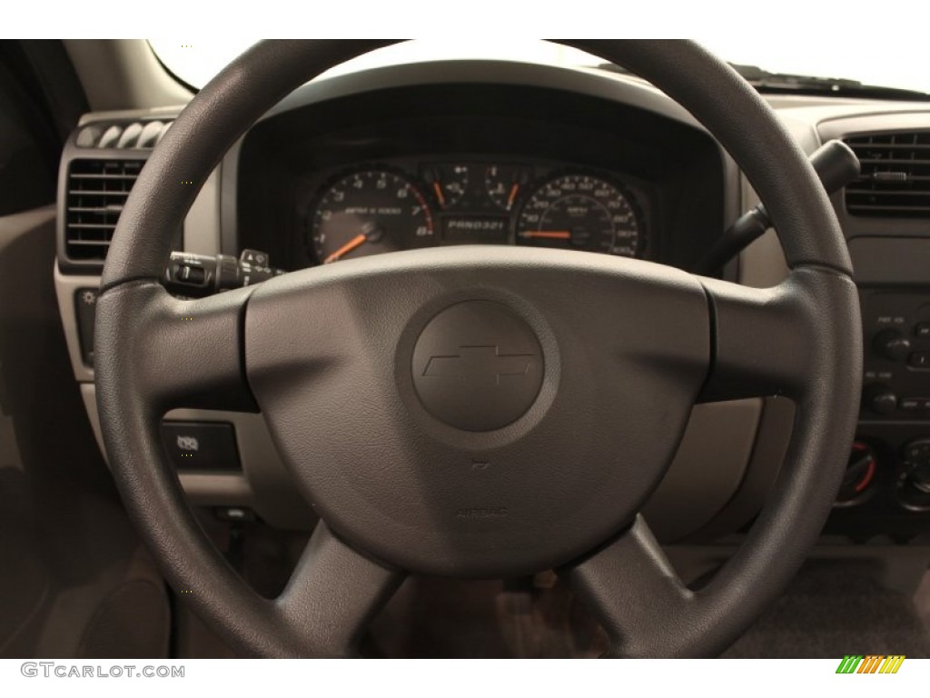 2006 Chevrolet Colorado Regular Cab Medium Pewter Steering Wheel Photo #71147965