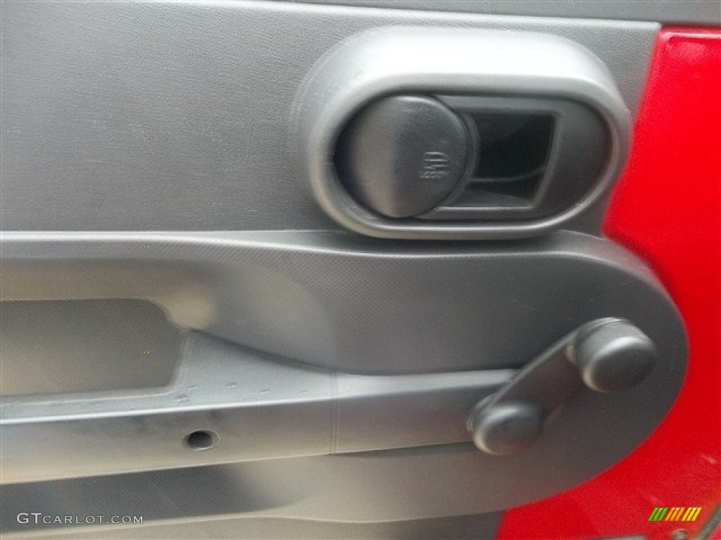 2009 Wrangler X 4x4 - Flame Red / Dark Slate Gray/Medium Slate Gray photo #11