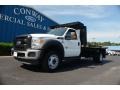 2012 Oxford White Ford F450 Super Duty XL Regular Cab Chassis 4x4  photo #1