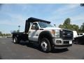 2012 Oxford White Ford F450 Super Duty XL Regular Cab Chassis 4x4  photo #3