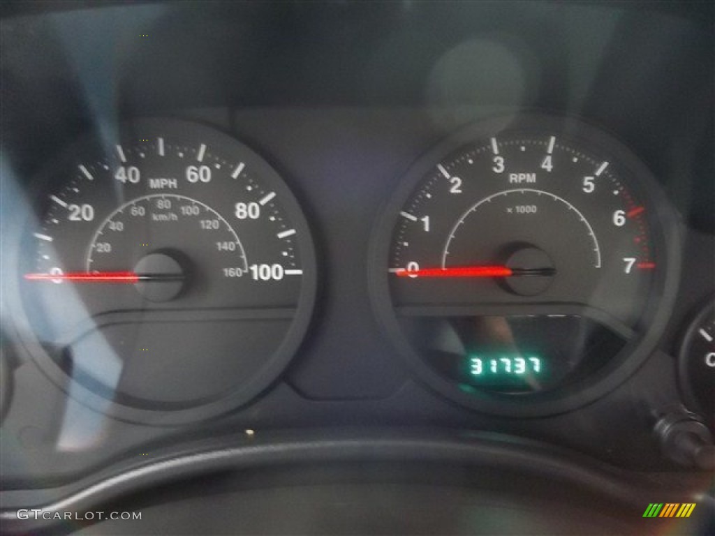 2009 Wrangler X 4x4 - Flame Red / Dark Slate Gray/Medium Slate Gray photo #18