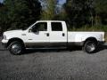 2006 Oxford White Ford F350 Super Duty Lariat Crew Cab 4x4 Dually  photo #3