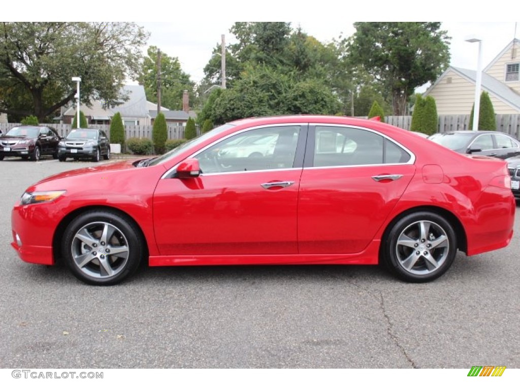 Milano Red 2012 Acura TSX Special Edition Sedan Exterior Photo #71149827