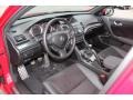 Ebony 2012 Acura TSX Special Edition Sedan Interior Color