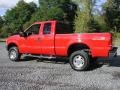 Red - F350 Super Duty Lariat SuperCab 4x4 Photo No. 6