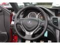 Ebony 2012 Acura TSX Special Edition Sedan Steering Wheel