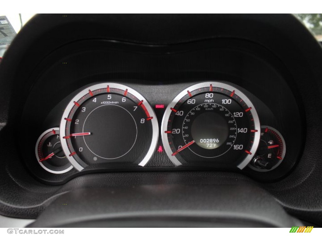 2012 Acura TSX Special Edition Sedan Gauges Photo #71149938