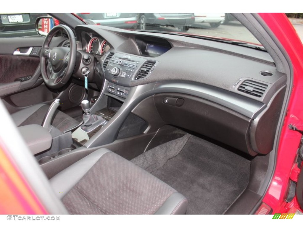 2012 Acura TSX Special Edition Sedan Ebony Dashboard Photo #71149989