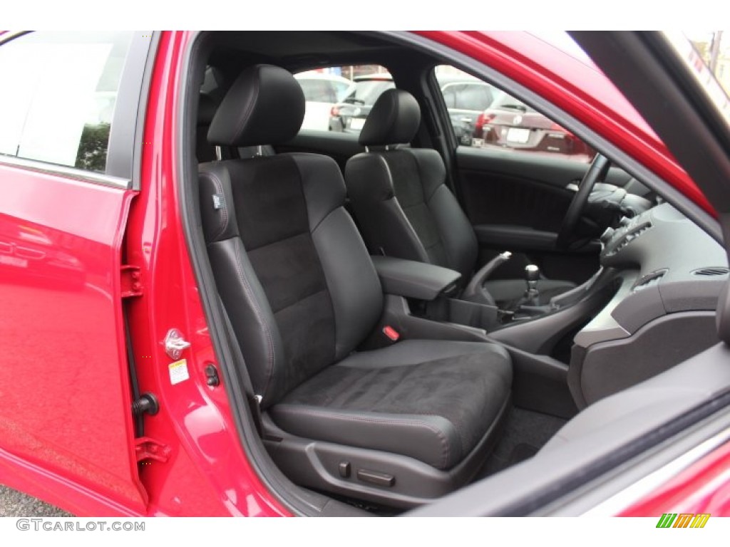 Ebony Interior 2012 Acura TSX Special Edition Sedan Photo #71150007