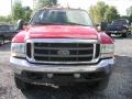 2003 Red Ford F350 Super Duty Lariat SuperCab 4x4  photo #19