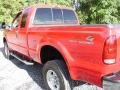 2003 Red Ford F350 Super Duty Lariat SuperCab 4x4  photo #23