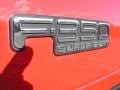 Red - F350 Super Duty Lariat SuperCab 4x4 Photo No. 37