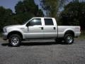 2005 Silver Metallic Ford F350 Super Duty XLT Crew Cab 4x4  photo #3