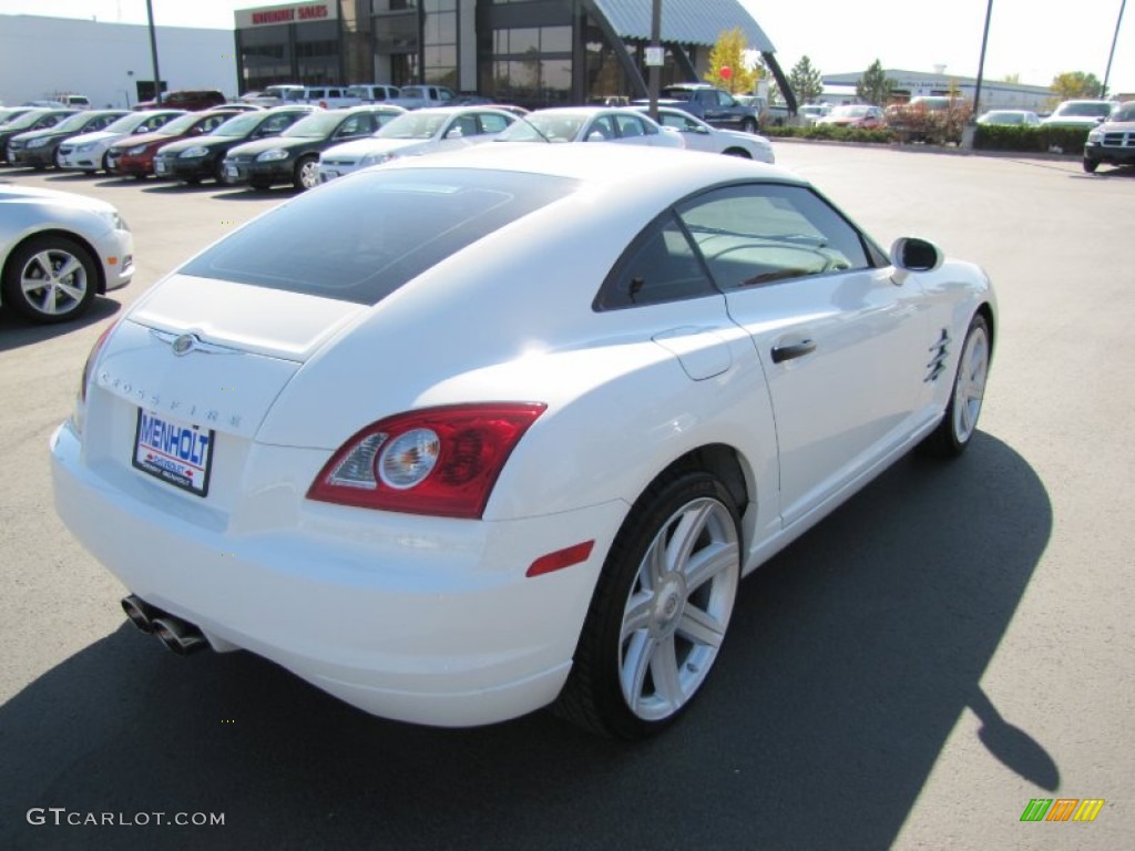 2004 Crossfire Limited Coupe - Alabaster White / Dark Slate Gray photo #5