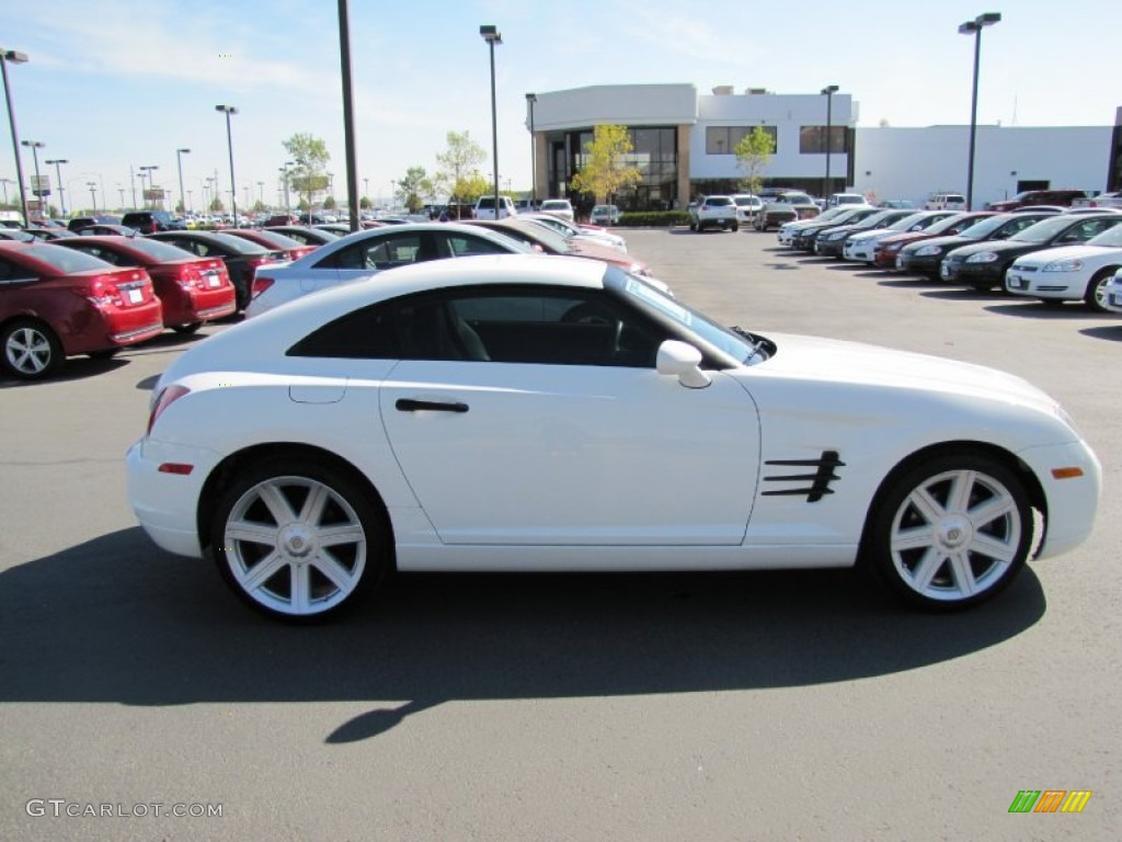 2004 Crossfire Limited Coupe - Alabaster White / Dark Slate Gray photo #6