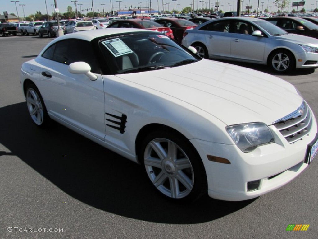 2004 Crossfire Limited Coupe - Alabaster White / Dark Slate Gray photo #7