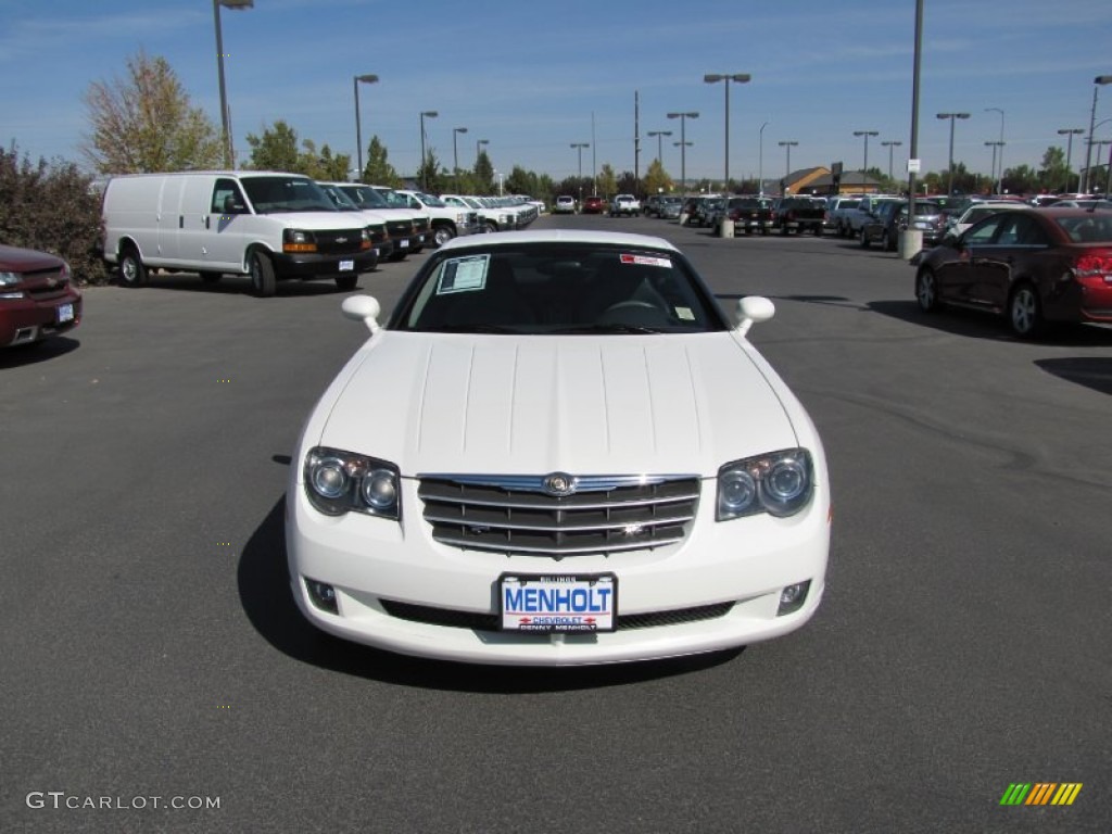 2004 Crossfire Limited Coupe - Alabaster White / Dark Slate Gray photo #8