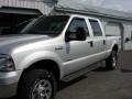 2005 Silver Metallic Ford F350 Super Duty XLT Crew Cab 4x4  photo #89