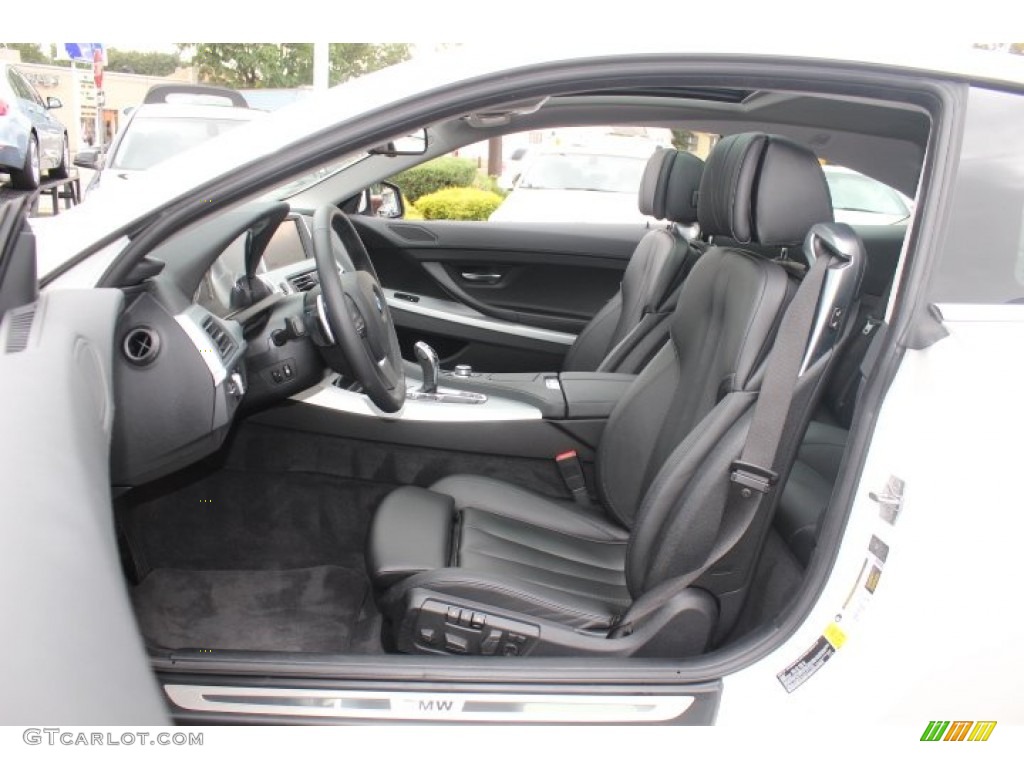2012 BMW 6 Series 650i Coupe Front Seat Photo #71151849