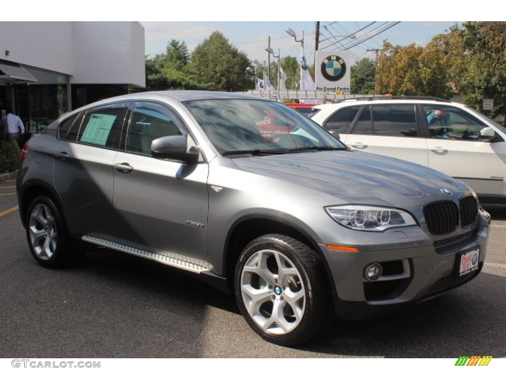 Space Gray Metallic 2013 BMW X6 xDrive50i Exterior Photo #71152617