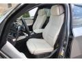 2013 BMW X6 Ivory White/Black Interior Front Seat Photo
