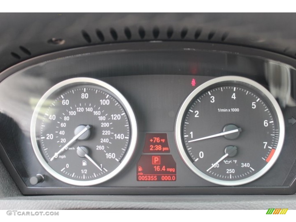 2013 BMW X6 xDrive50i Gauges Photo #71152761