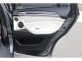 2013 BMW X6 Ivory White/Black Interior Door Panel Photo