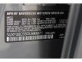 2013 X6 xDrive50i Space Gray Metallic Color Code A52