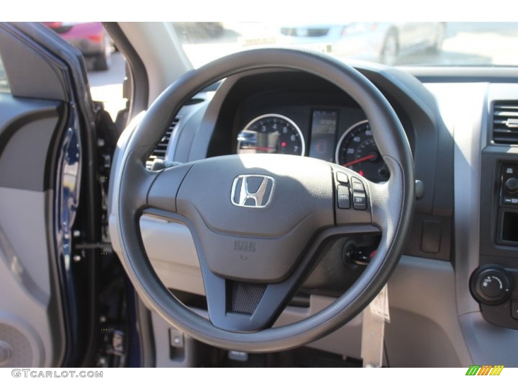 2009 CR-V LX 4WD - Royal Blue Pearl / Gray photo #15