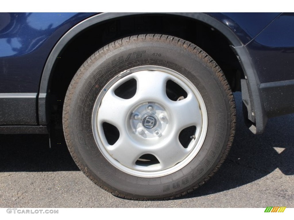 2009 CR-V LX 4WD - Royal Blue Pearl / Gray photo #27