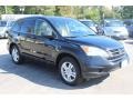 2010 Crystal Black Pearl Honda CR-V EX AWD  photo #3