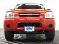 Aztec Red - Frontier XE V6 Crew Cab 4x4 Photo No. 3