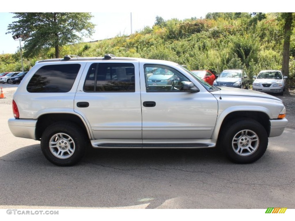 Bright Silver Metallic 2002 Dodge Durango SLT 4x4 Exterior Photo #71153423